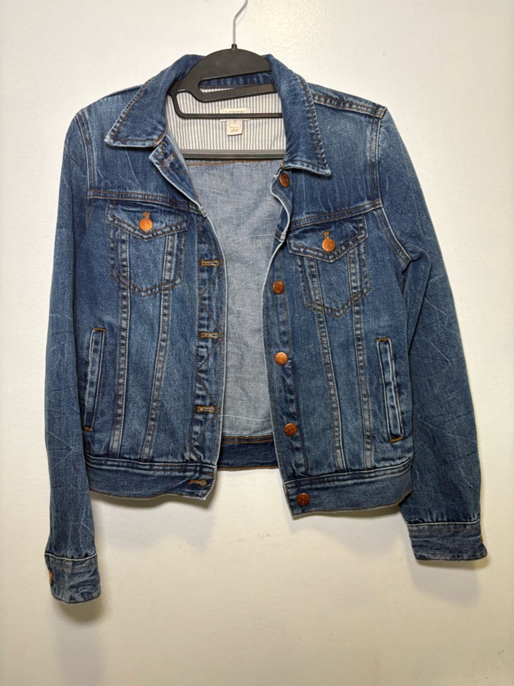 J. Crew Light Blue Denim Jacket - Classic Trucker